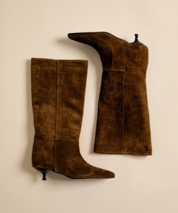 Alternative view of AUGUSTA botas sydney en ante marrón