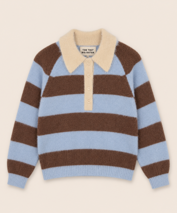 Tiny big sisters frank striped polo