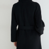 Yerse abrigo largo negro handmade - Imagen 4