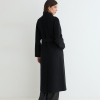 Yerse abrigo largo negro handmade - Imagen 3