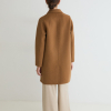 Yerse abrigo camel lana handmade - Imagen 6