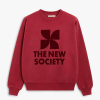 TNS sudadera mujer TNS logo rojo - Imagen 2