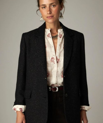 Maison Hotel blazer camarón stardust tweed