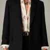 Maison Hotel blazer camarón stardust tweed - Imagen 2