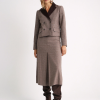 Magnolya falda ivet brown checks - Imagen 2