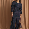 Sophie+Lucie chaqueta farol tartan azul - Imagen 4