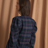 Sophie+Lucie chaqueta farol tartan azul - Imagen 6
