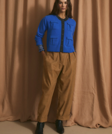 Sophie+Lucie pantalón mar chino camel