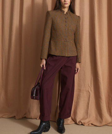 Sophie+Lucie pantalón mar chino burgundy
