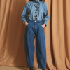 Sophie+Lucie blusa mabel denim azul - Imagen 6