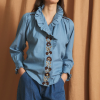 Sophie+Lucie blusa mabel denim azul - Imagen 5