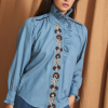 Sophie+Lucie blusa mabel denim azul - Imagen 4