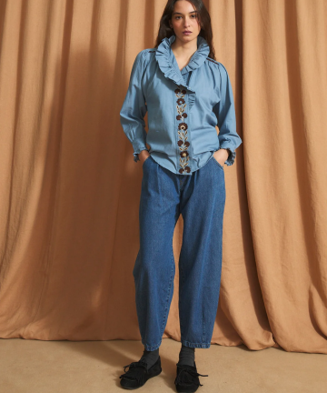 Alternative view of Sophie+Lucie blusa mabel denim azul
