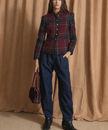 Alternative view of Sophie+Lucie chaqueta harvard margaret burgundy