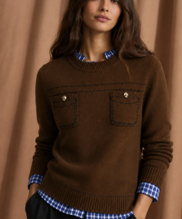 Sophie+Lucie jersey boston punto ocre