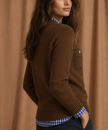 Alternative view of Sophie+Lucie jersey boston punto ocre