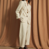 Sophie+Lucie chaqueta pinzas tricotina crudo - Imagen 3