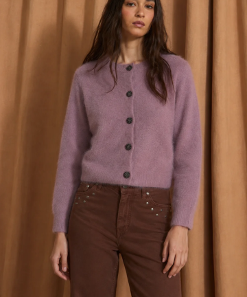 Sophie+Lucie chaqueta luisa punto malva