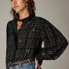 Maison Hotel blusa coco cuadros negros - Imagen 4