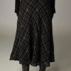 Maison Hotel falda nelly noir plaid - Imagen 5