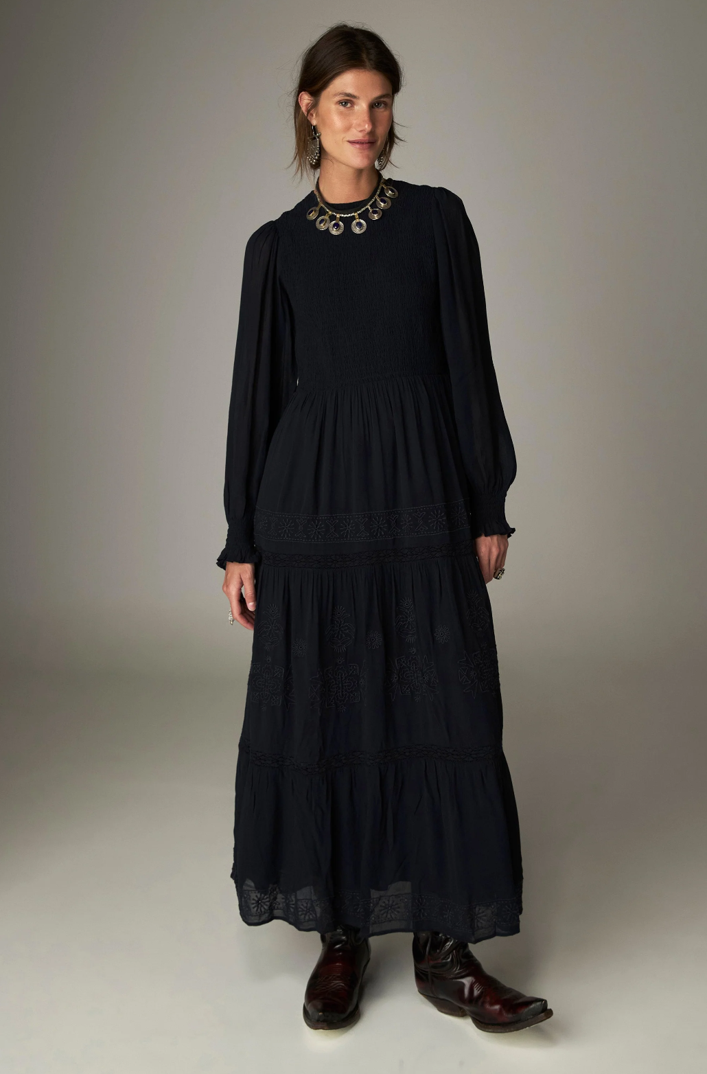 Maison Hotel susan dress nightblue