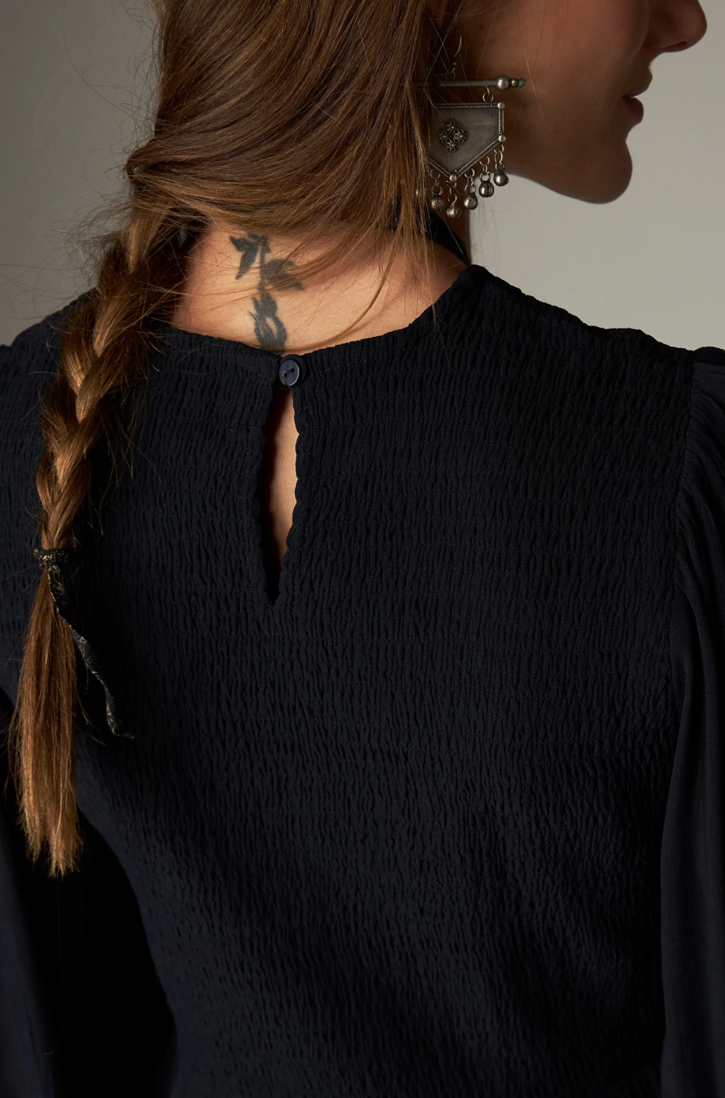 Maison Hotel susan dress nightblue - Imagen 8