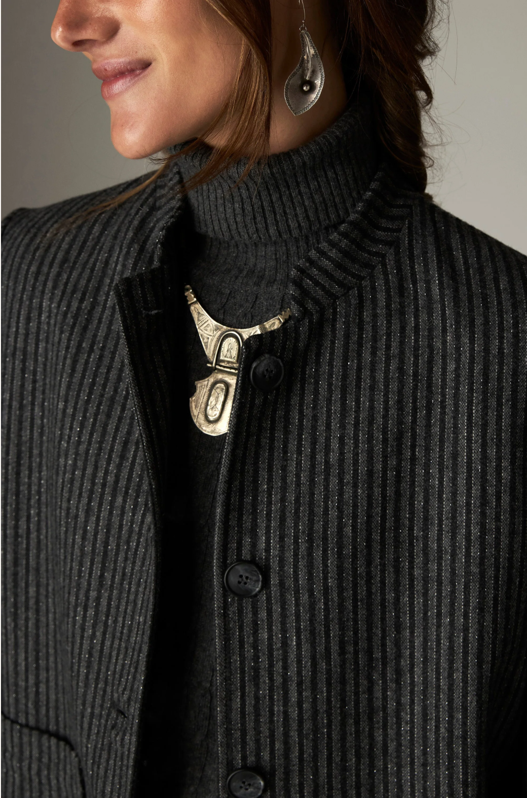 Maison Hotel salao jacket grey - Imagen 6