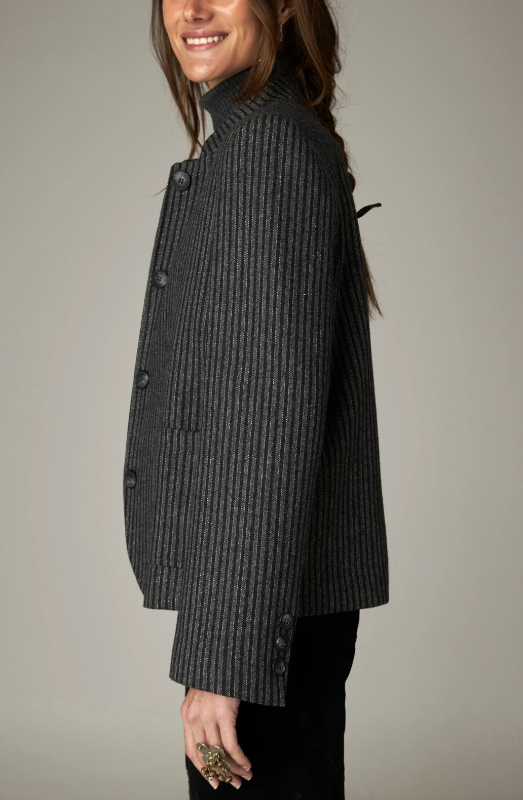 Maison Hotel salao jacket grey - Imagen 2