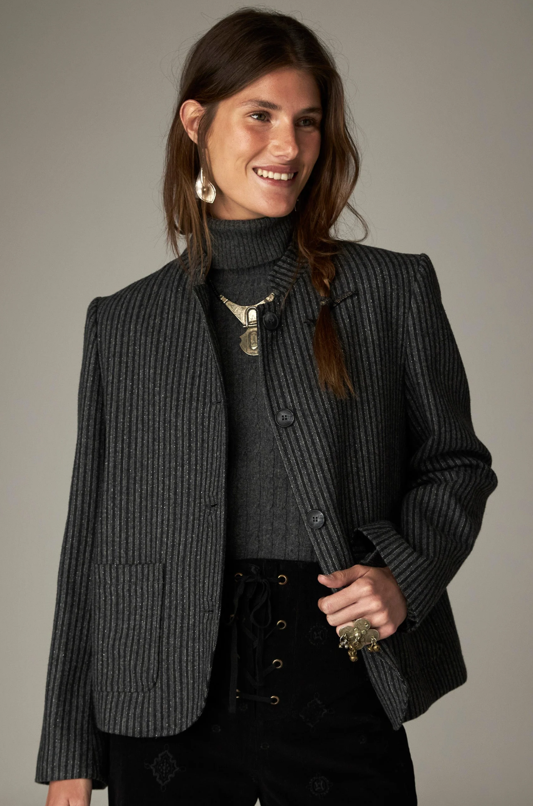 Maison Hotel salao jacket grey