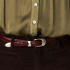 Maison Hotel leopold belt cognac - Imagen 2