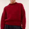 By Bar sonny pullover wine rose