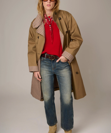 Alternative view of MKT gabardina mirko cappuccino