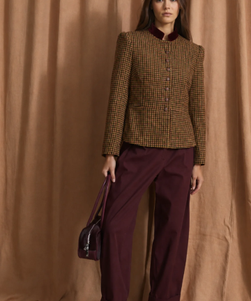 Alternative view of Sophie+Lucie chaqueta harvard harris camel