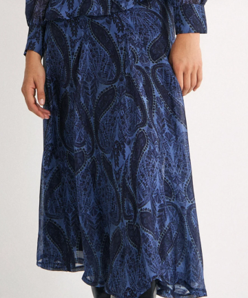 Magnolya falda leslie boho blue