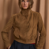 Sophie+Lucie chaqueta bomber ante ocre - Imagen 6