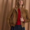 Sophie+Lucie chaqueta bomber ante ocre - Imagen 2