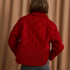 Sophie+Lucie chaqueta paloma terciopelo rojo - Imagen 7