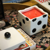 Paddywax vela lucky dice roja - Imagen 2