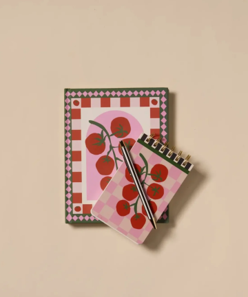 Alternative view of Paddywax journal a dopo tomato