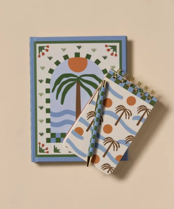 Alternative view of Paddywax journal a dopo palm