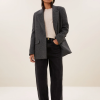 Bybar nes herringbone blazer dark grey melee - Imagen 2