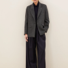 Bybar nes herringbone blazer dark grey melee - Imagen 4