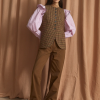 Sophie+Lucie chaleco trujillo harris camel - Imagen 3