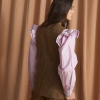 Sophie+Lucie chaleco trujillo harris camel - Imagen 6