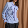Sophie+Lucie blusa luciana popelin azul - Imagen 2