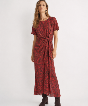 Alternative view of Magnolya vestido rachel autum red
