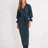 Magnolya vestido carmel navy