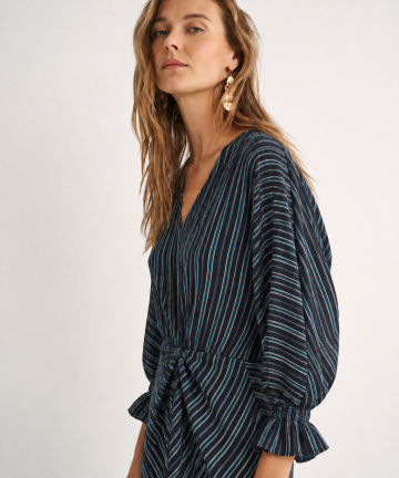 Alternative view of Magnolya vestido carmel navy
