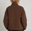 SeeuSoon chaqueta corta rizo chocolate - Imagen 3
