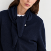 Yerse chaqueta azul marino detalle pañuelo - Imagen 2